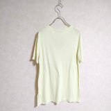 T by Alexander Wang Uネック サイズXS 半袖Ｔシャツ カットソー イエロー レディース アレキサンダー ワン【中古】3-0707S△