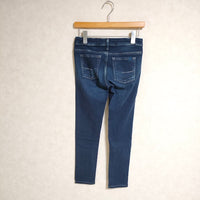SOMETHING スキニーパンツ SDN210 サイズ28 デニムパンツ ネイビー レディース サムシング【中古】3-0623G△