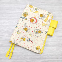 mina perhonen/ほぼ日 2011年 memories of rain HOBONICHI STORE 限定手帳カバー 手帳カバー アイボリー イエロー 他多色 レディース ミナペルホネン/ほぼ日【中古】3-0612G◎