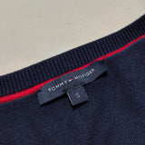 TOMMY HILFIGER イカリ サイズS カーディガン ネイビー レディース トミーヒルフィガー【中古】3-0716M△