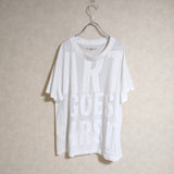 GOLDEN GOOSE サイズM プリント 半袖Ｔシャツ カットソー ホワイト レディース ゴールデングース【中古】3-0716S△