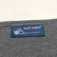 SAINT JAMES OUESSANT ウェッソン 長袖Ｔシャツ カットソー ロンＴ グレー レディース セントジェームス【中古】3-0716M△