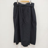 ゴーシュ G204-S041 コットンウールビエラ ラップギャザースカート サイズ2 ネイビー レディース【中古】3-0910T☆