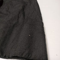 Paul Harnden SHOEMAKERS WOOL BURLINGTON COAT JACKET 定価380000円 丸襟 ツイード コート ブラック レディース ポールハーデン【中古】3-1109A∞
