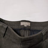 MARGARET HOWELL WORN COTTON TWILL 578-7232011 サイズ0 スカート チャコールグレー レディース マーガレットハウエル【中古】3-0731G∞