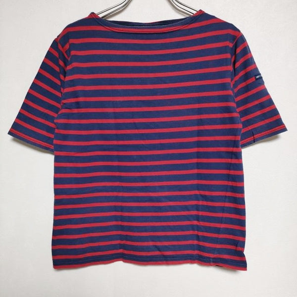 セントジェームス SAINT JAMES ボーダー カットソー レッド T3 セントジェームス SAINT JAMES ボーダー カットソー レッド T3