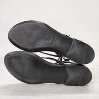 JIL SANDER フリンジ サイズ36 アンクル紐 フラット サンダル