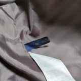 an another angelus はしごリボン使いストライプフレアースカート ボーダー ロングスカート ホワイト ブラウン レディース アンアナザーアンジェラス【中古】3-0729M△