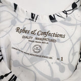 Robes & Confections サイズ1 定価11000円 タンクトップ ホワイト ブラック レディース ローブスコンフェクションズ【中古】3-0704S♪