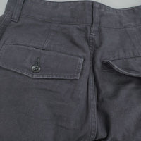 MHL. 595-2243500 FADED COTTON TWILL サイズ1 パンツ ネイビー レディース エムエイチエル【中古】3-0810M☆