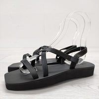 SOL SANA ソルサナ ELODY Sandal 37サイズ サンダル ブラック レディース【中古】3-0724S◎