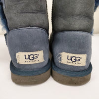 UGG ムートンブーツ 5803 W BAILEY BUTTON サイズ24cm ブーツ ネイビー レディース アグ【中古】3-0924T◎