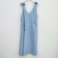 Ameri VINTAGE 2WAY BUTTON DRESS サイズM ワンピース ライトブルー レディース アメリヴィンテージ【中古】3-0717S♪