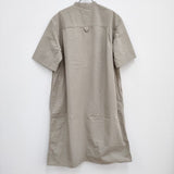 MHL. SANDED COTTON LINEN OP 595-3157501 定価28600円 サイズ2 ワンピース ベージュ レディース エムエイチエル【中古】3-0717S♪