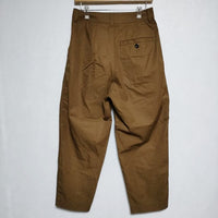 MHL. 595-3143502 CRISP COTTON TWILL  定価28600円 パンツ 23SS ブラウン レディース エムエイチエル【中古】3-0814G∞