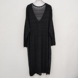 Plage RADIOSO スカシガラロングカーディガン 定価26400円 ベイクルーズ購入 ブラック レディース プラージュ【中古】4-0302M☆