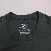 Reebok サイズM ドライ 半袖Ｔシャツ カットソー ブラック レディース リーボック【中古】3-0804S♪