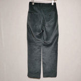Name. WIDE TROUSERS コットンレーヨン コーデュロイ パンツ ブルーグレー レディース ネーム【中古】3-1011T∞