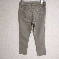 A.P.C. スキニージーンズ サイズ25 デニムパンツ カーキ レディース アーペーセー【中古】3-0806G△