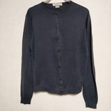 JOHN SMEDLEY/SHIPS コットンカーディガン ニット ネイビー レディース ジョンスメドレー/シップス【中古】4-0215M∞