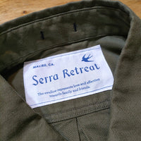 Serra Retreat/セラリトリート 新品 サイズXS Work It エポレット 長袖シャツ カーキ(タグ表記：Army Green) レディース【中古】3-0818M△