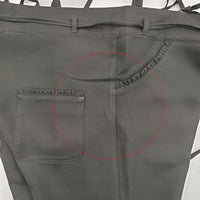 Bilitis dix-sept ans フリルサスペンダーパンツ リボンベルト付き サイズ36 パンツ ブラック レディース ビリティス ディ セッタン【中古】3-0901G△