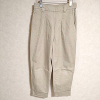 MHL. 595-2143500 SOFT COTTON DRILL サイズ1 チノパンツ ベージュ レディース エムエイチエル【中古】3-0913G△