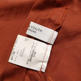 BEAUTY&YOUTH UNITED ARROWS ギャバフロントボタンタイトスカート サイズS ロングスカート ブラウン レディース ビューティアンドユース【中古】3-0913G△