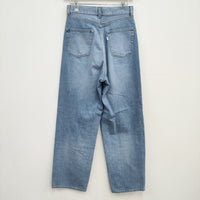 ENCIRCLE Comfy jeans 定価35200円 サイズ1 ダメージ加工 デニムパンツ ライトブルー レディース エンサークル【中古】3-0822G♪