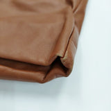 STUDIO AMELIA スタジオアメリア ドロストギャザークラッチバッグ 巾着 ショルダーバッグ クラッチバッグ ブラウン レディース【中古】3-1006G◎