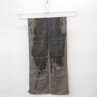 erfurt ウール マフラー 184×47 ストール グレー レディース エルフルト【中古】3-0924T◎