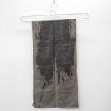 erfurt ウール マフラー 184×47 ストール グレー レディース エルフルト【中古】3-0924T◎