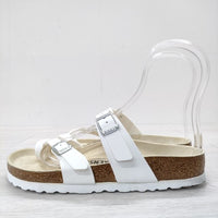 BIRKENSTOCK Mayari マヤリ サイズ36 23cm サンダル ホワイト レディース ビルケンシュトック【中古】4-0612S◎