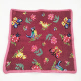 FEILER ハイジ タオル 手ぬぐい ハンカチ レッド レディース フェイラー【中古】6-0212G∞