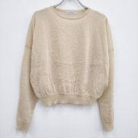 MADROMY 新品 AYR KNIT 定価12100円 ニット ベージュ レディース マッドロミー【中古】3-1002M♪#