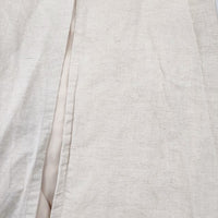 MADROMY マッドロミー 新品 2way linen dress 定価16500円 コットンリネン ワンピース ベージュ レディース【中古】3-0924S♪