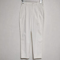 MACKINTOSH PHILOSOPHY ストレッチタック パンツ ホワイト レディース マッキントッシュフィロソフィー【中古】4-0317M∞