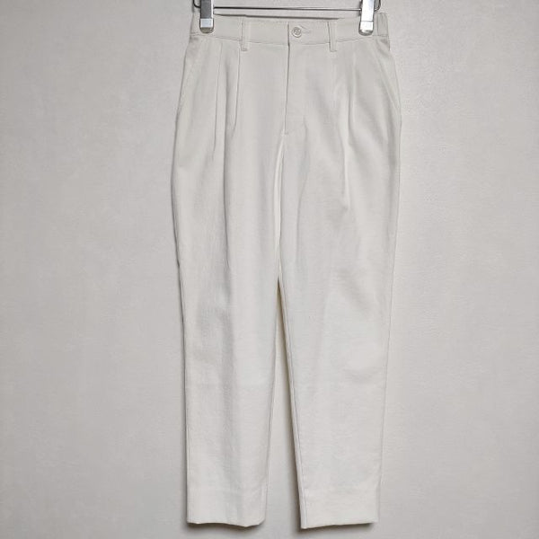 MACKINTOSH PHILOSOPHY ストレッチタック パンツ ホワイト レディース マッキントッシュフィロソフィー【中古】4-0317M∞