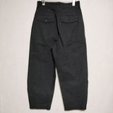 MHL. 595-2243500 FADED COTTON TWILL 裾ジップ パンツ 2022 ネイビー レディース エムエイチエル【中古】3-1004G∞