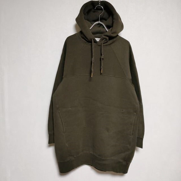 unfil cotton fleece long hoodie コットンフリースロングフーディー 定価24000円 パーカー ブラウン レディース アンフィル【中古】3-1015T∞