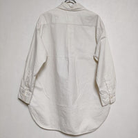 MHL. 595-1153505 NATURAL COTTON SHIRTING ブラウス シャツ 2020 キナリ レディース エムエイチエル【中古】3-0925M∞