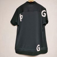 PEARLY GATES PGG チェックジャガード 半袖ハーフジップ ゴルフウェア 定価23100円 半袖Ｔシャツ カットソー ブラック メンズ パーリーゲイツ【中古】4-0619S∞