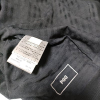 PEARLY GATES PGG チェックジャガード 半袖ハーフジップ ゴルフウェア