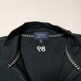 PEARLY GATES ハーフジップ ゴルフウェア 半袖Ｔシャツ カットソー ネイビー メンズ パーリーゲイツ【中古】4-0713S∞
