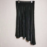 AP STUDIO ナイロンポリエステル アシンメトリー Drape スカート ブラック レディース エーピーストゥディオ【中古】3-0925S∞