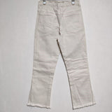 Healthy Denim ブーツカット カットオフ hl55468ie デニムパンツ オフホワイト レディース ヘルシーデニム【中古】4-0509M∞