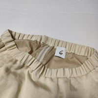 ROKU 6 BEAUTY&YOUTH SATIN SKIRT 定価14300円　サテン ロングスカート ベージュ レディース ロクビューティアンドユース【中古】4-0511M∞