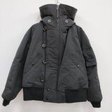 CIOTA 新品 スビンコットンナイロンツイル N-2B BZLM-103L 定価83600円 ミリタリージャケット ブラック レディース シオタ【中古】3-1118A♪