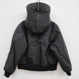CIOTA 新品 スビンコットンナイロンツイル N-2B BZLM-103L 定価83600円 ミリタリージャケット ブラック レディース シオタ【中古】3-1118A♪