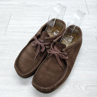 Clarks Walabee ワラビー サイズUK7 シューズ・靴 ブラウン レディース クラークス【中古】4-0310T◎